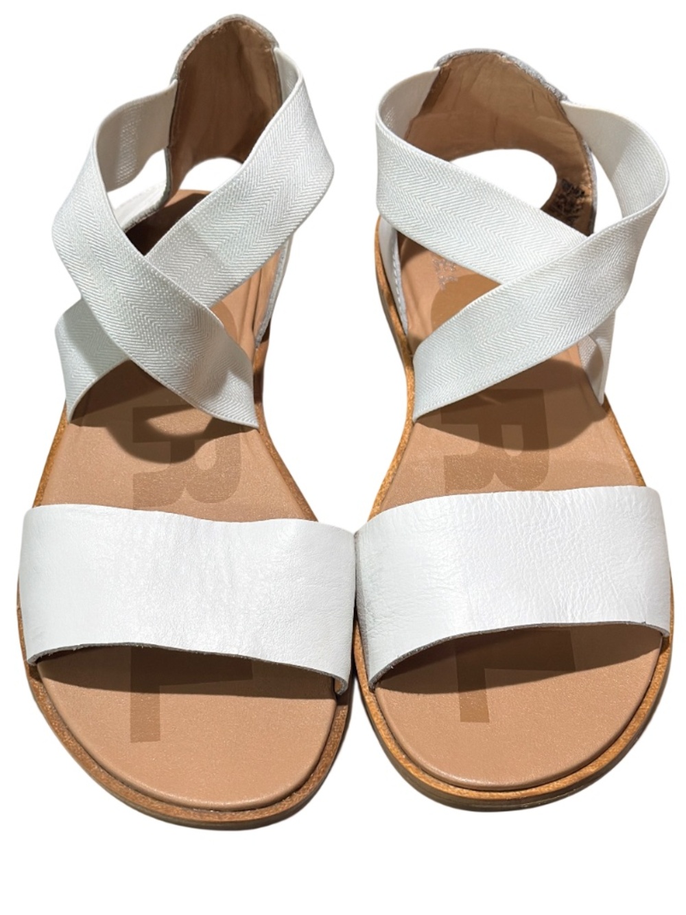 Sorel Women's Ella 2 — White Strappy Elastic Sandals